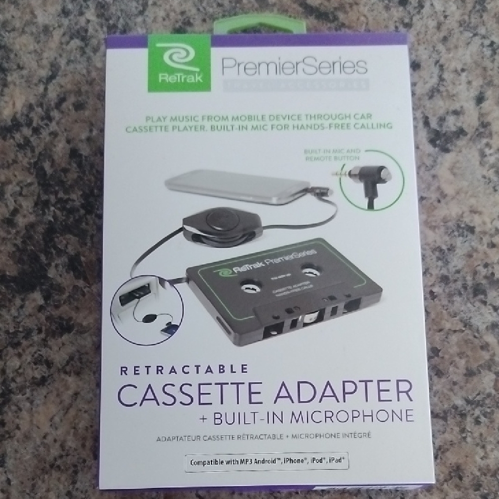 Retractable Cassette Adapter